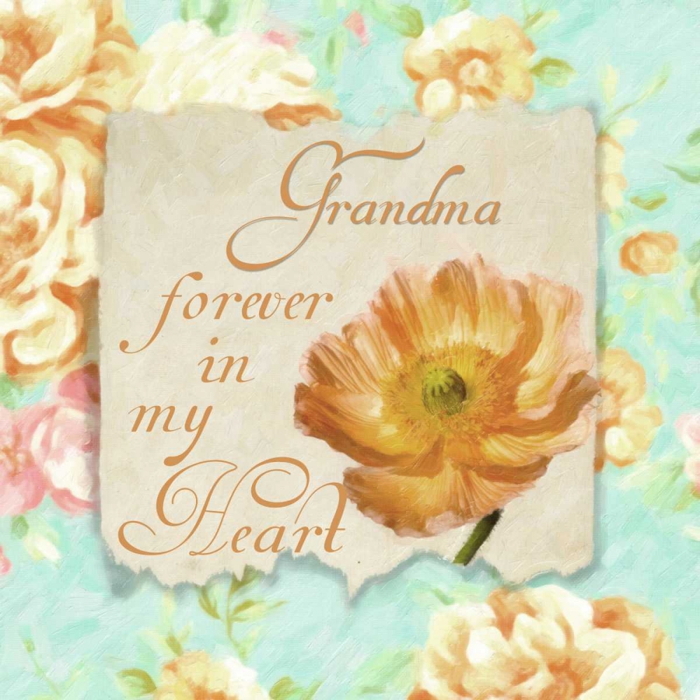 Wall art: GRANDMA FOREVER, by Greene, Taylor
