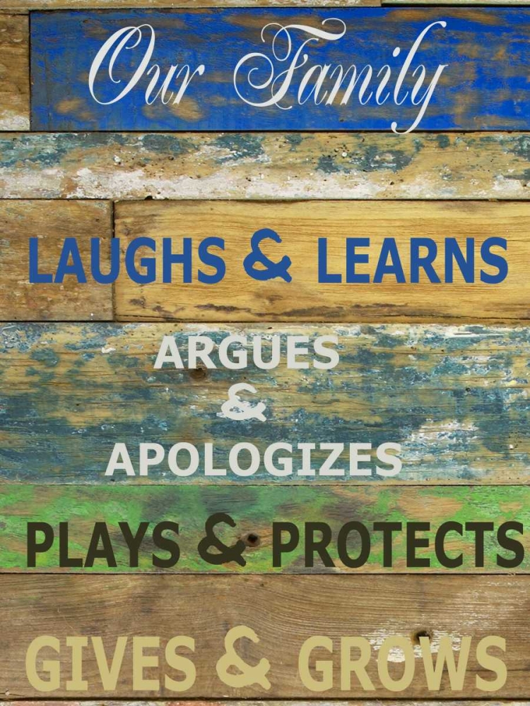 Wall Art Painting id:39256, Name: Our Family Cools, Artist: Greene, Taylor