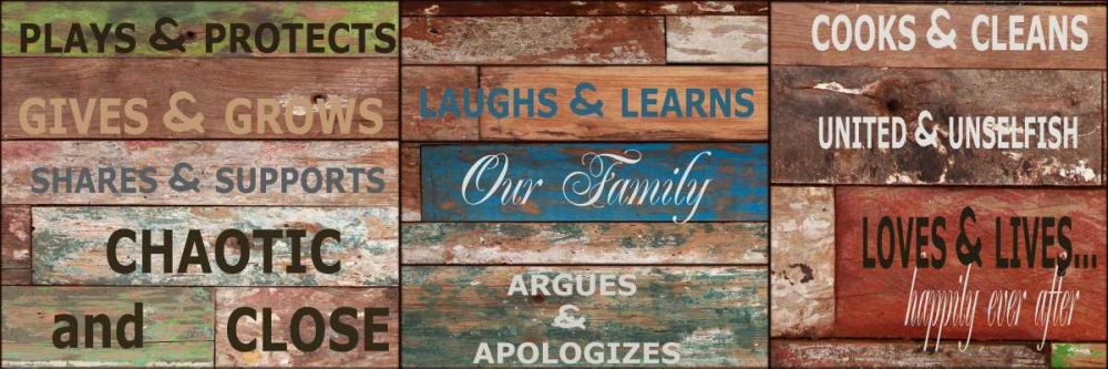 Wall Art Painting id:39274, Name: Rustic Rules B, Artist: Greene, Taylor