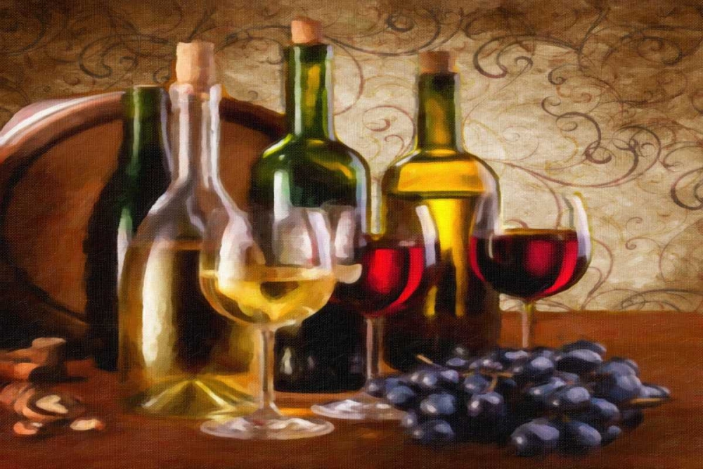 Wall art: Wine I, by Greene, Taylor