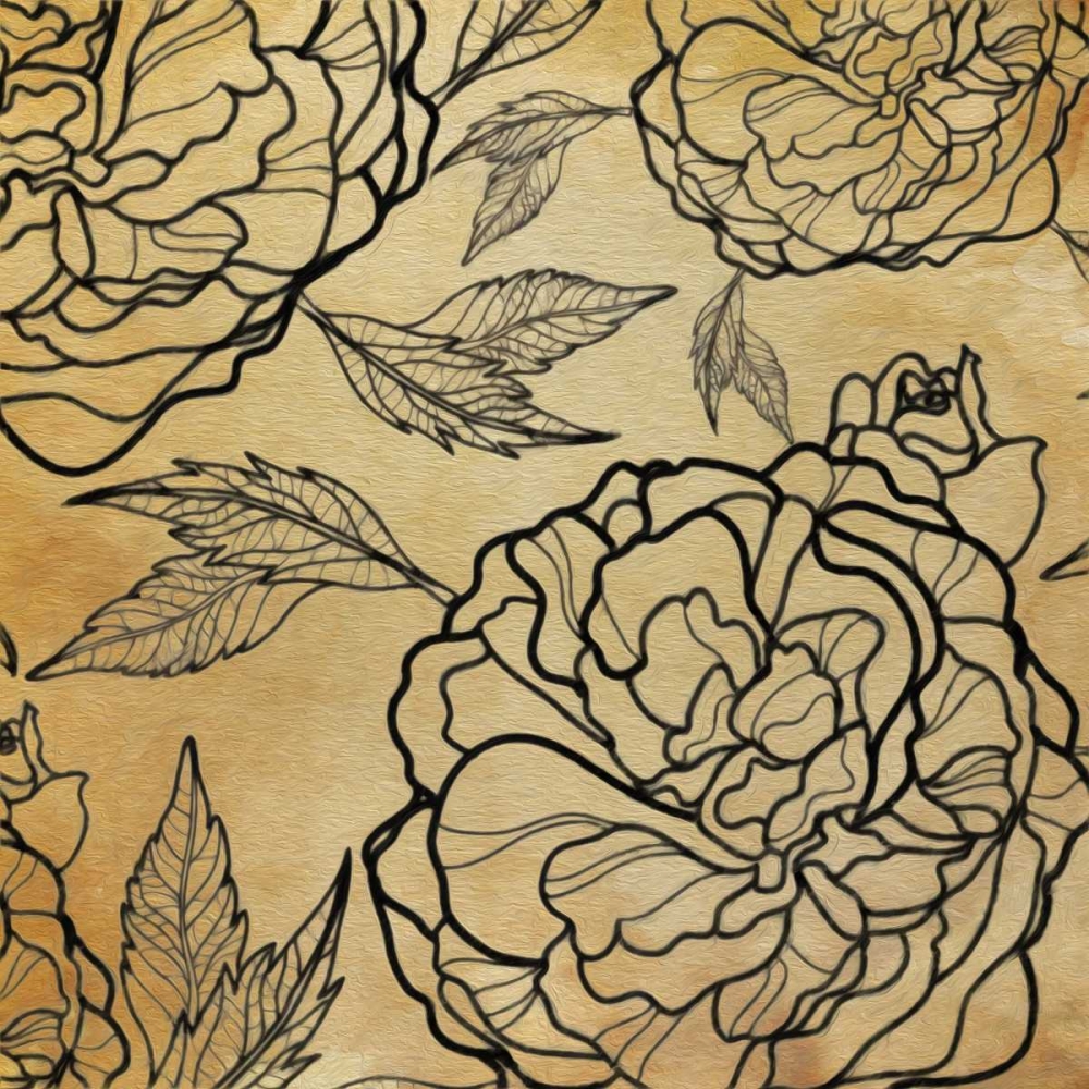 Wall Art Painting id:39313, Name: Floral Pattern II, Artist: Greene, Taylor
