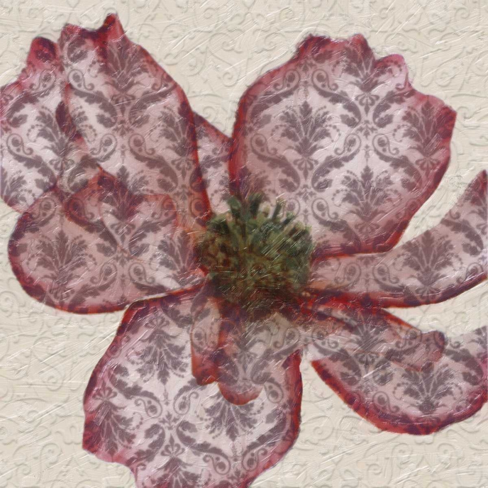 Wall Art Painting id:39330, Name: PATTEREND RED PETALS I, Artist: Greene, Taylor
