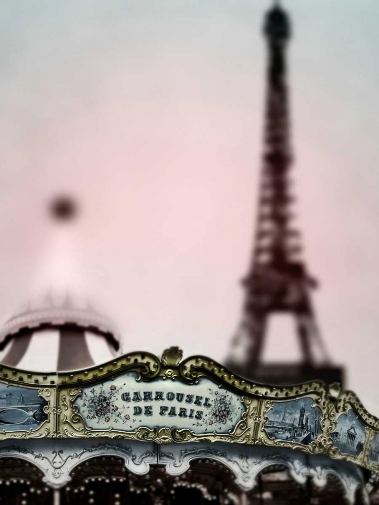 Wall Art Painting id:107043, Name: Carousel Tower, Artist: Telik, Tracey