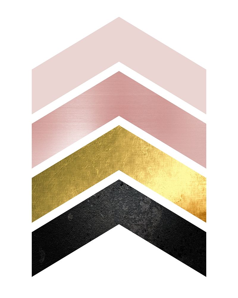 Art Print: BlushPink Gold 1