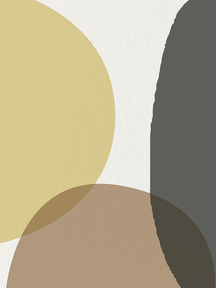 Art Print: Mid Century Abstract Circle 4