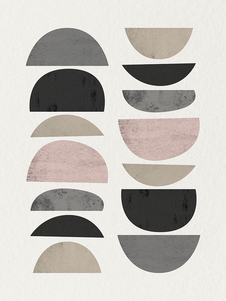 Art Print: Minimalist Circles 7