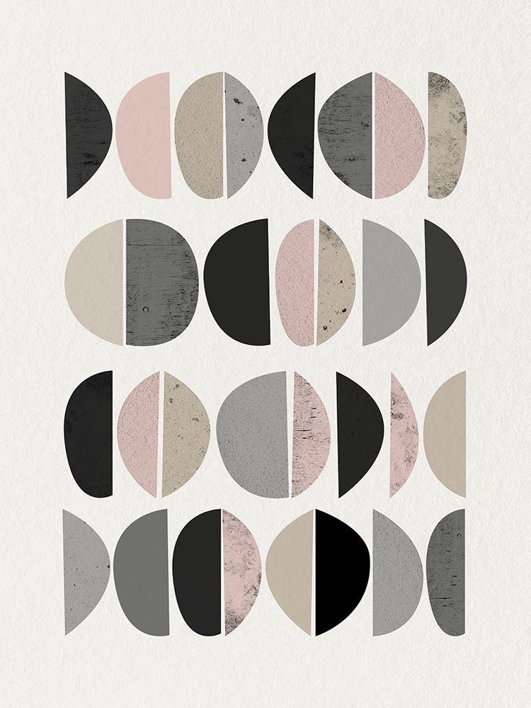 Art Print: Minimalist Circles 8