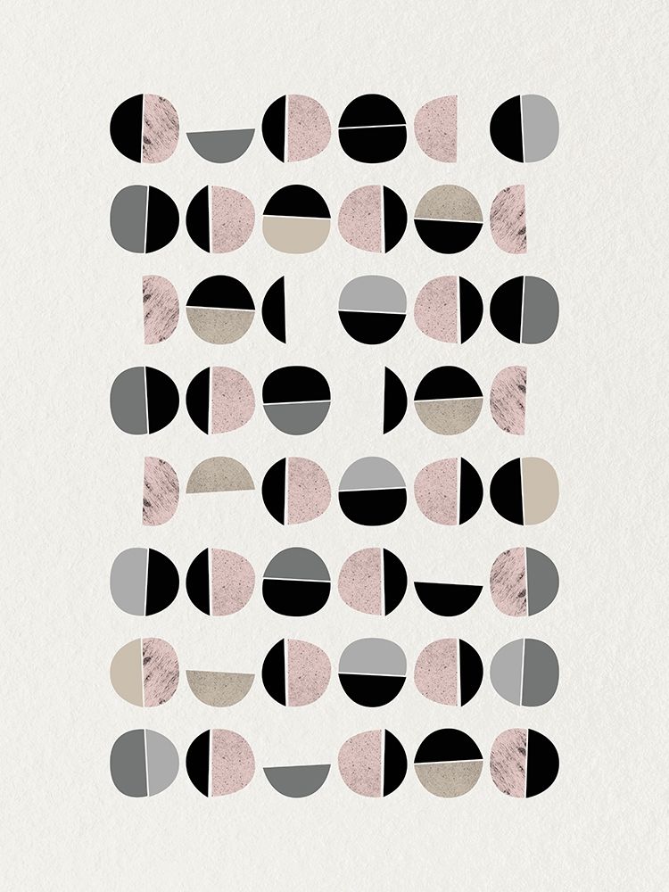 Art Print: Minimalist Circles 9