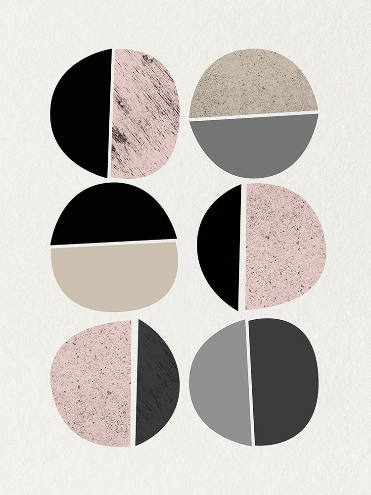 Art Print: Minimalist Circles 10