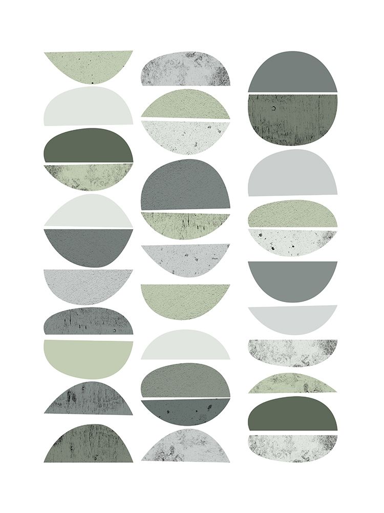 Art Print: Mid Century ColorDew 2