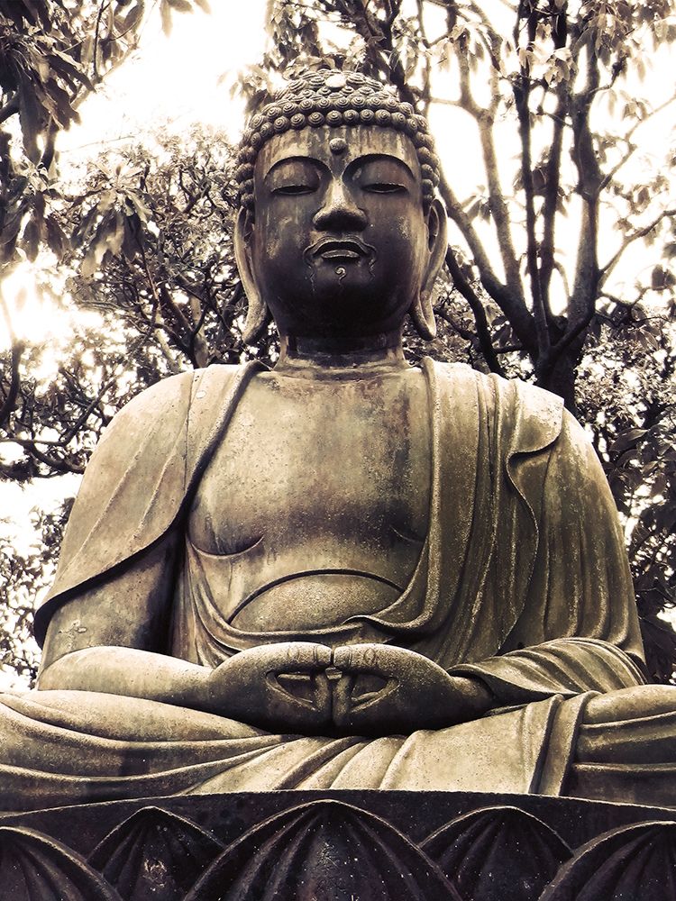 Art Print: Japanese Buddha Statue