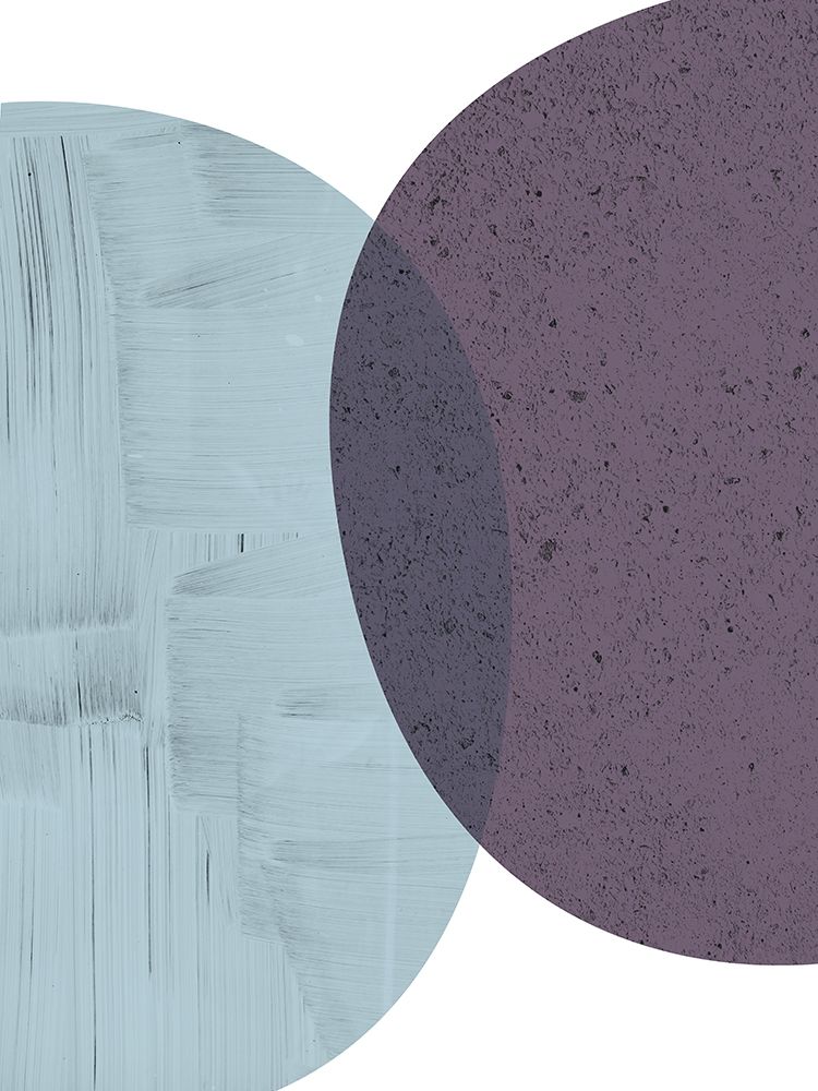 Art Print: MidCentury Teal Purple 6