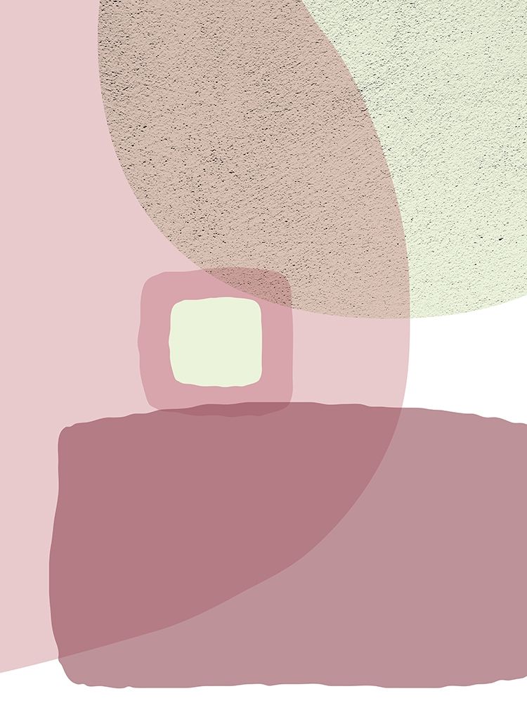 Art Print: MidCentury Ranunculus Tones 5