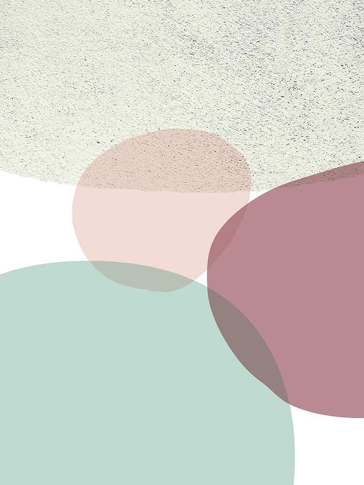 Art Print: MidCentury Ranunculus Tones 9