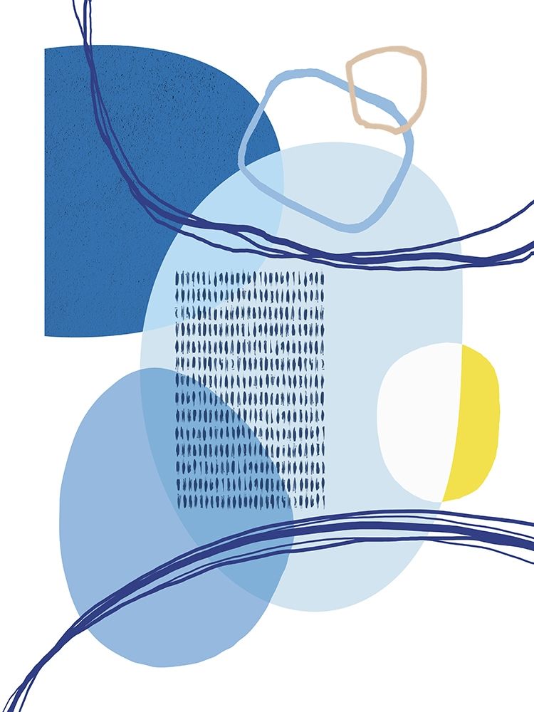 Art Print: Abstract Greek Odyssey 1