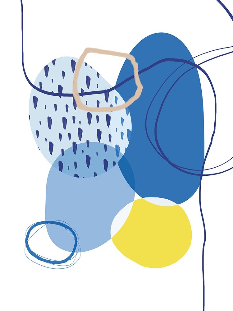 Art Print: Abstract Greek Odyssey 2