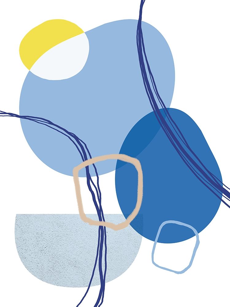 Art Print: Abstract Greek Odyssey 3