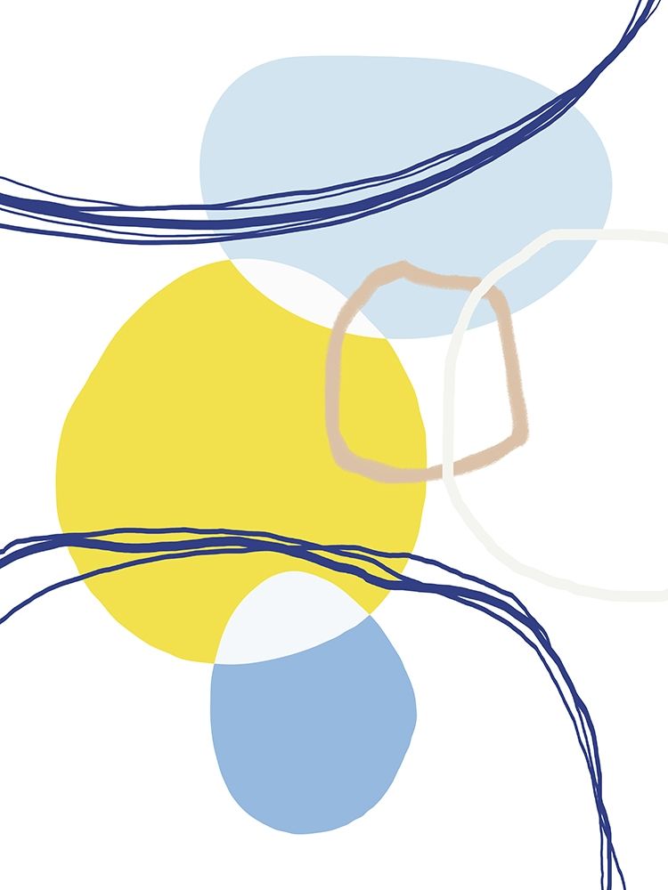 Art Print: Abstract Greek Odyssey 7