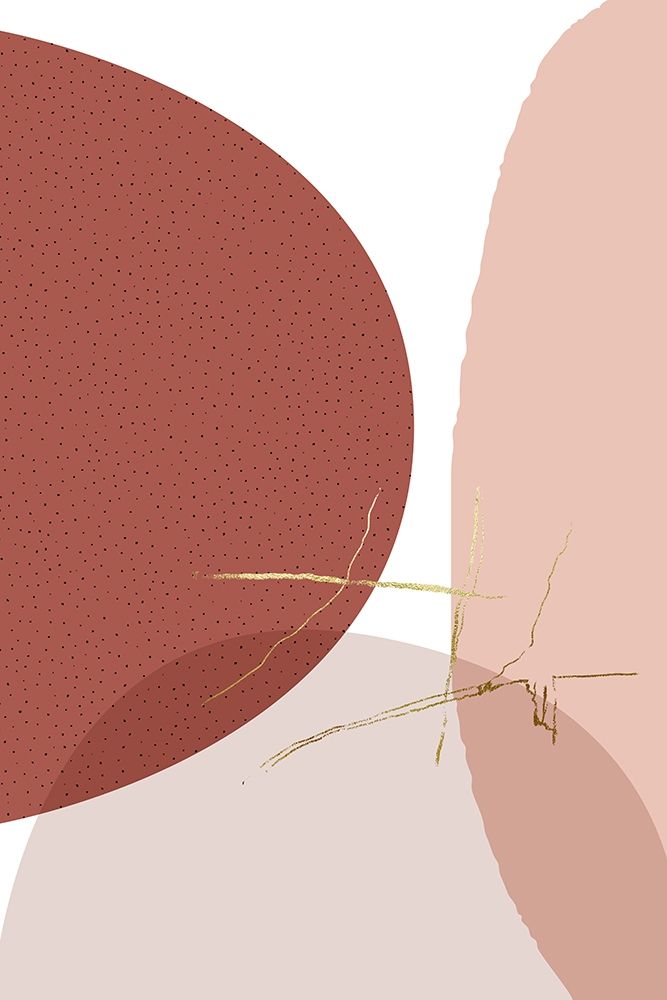 Art Print: Minimalist Desert Tones 1