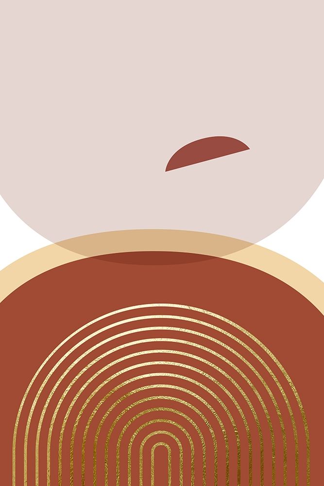 Art Print: Minimalist Desert Tones 3