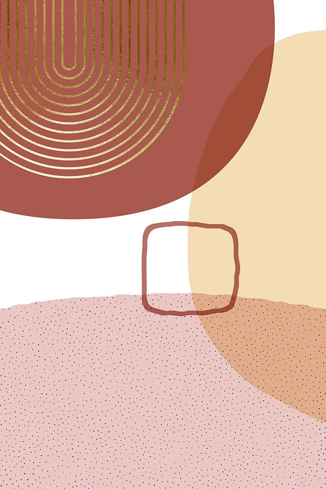 Art Print: Minimalist Desert Tones 5