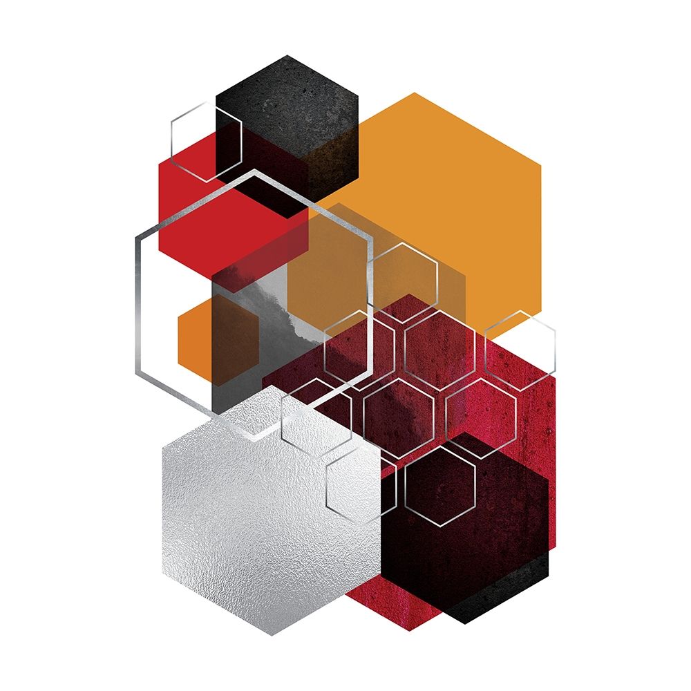 Wall art: Hot Geo 3, by Urban Epiphany