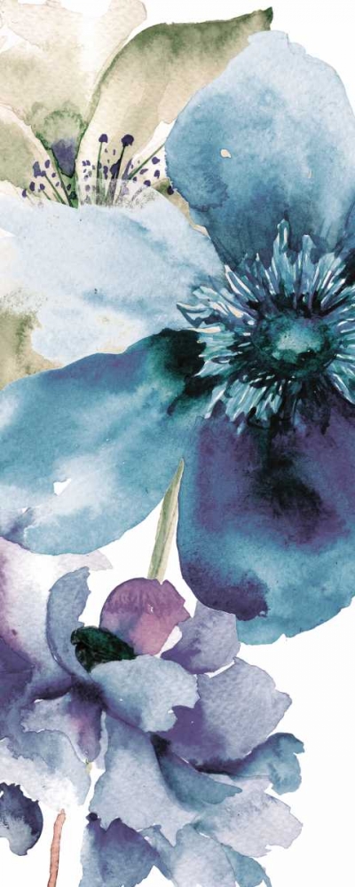 Wall Art Painting id:139621, Name: Icy Petals, Artist: Brown, Victoria