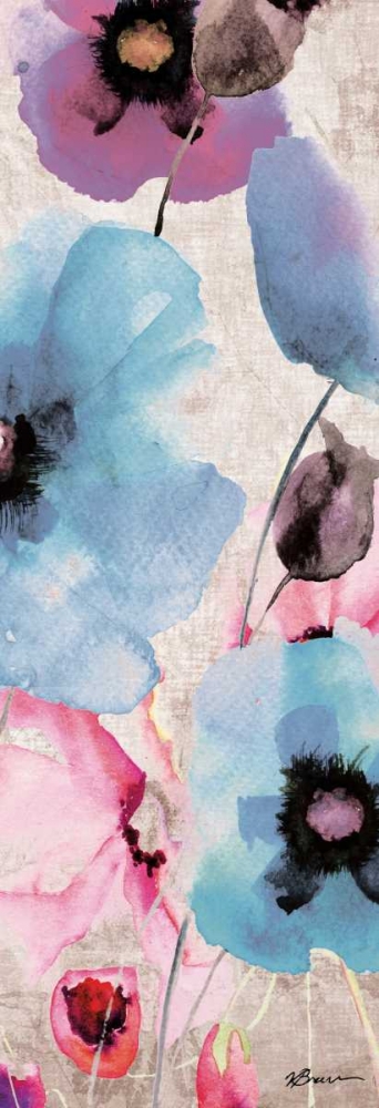 Wall Art Painting id:126052, Name: Sea Of Flowers 1, Artist: Brown, Victoria