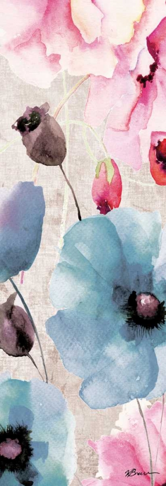 Wall Art Painting id:126053, Name: Sea Of Flowers 2, Artist: Brown, Victoria