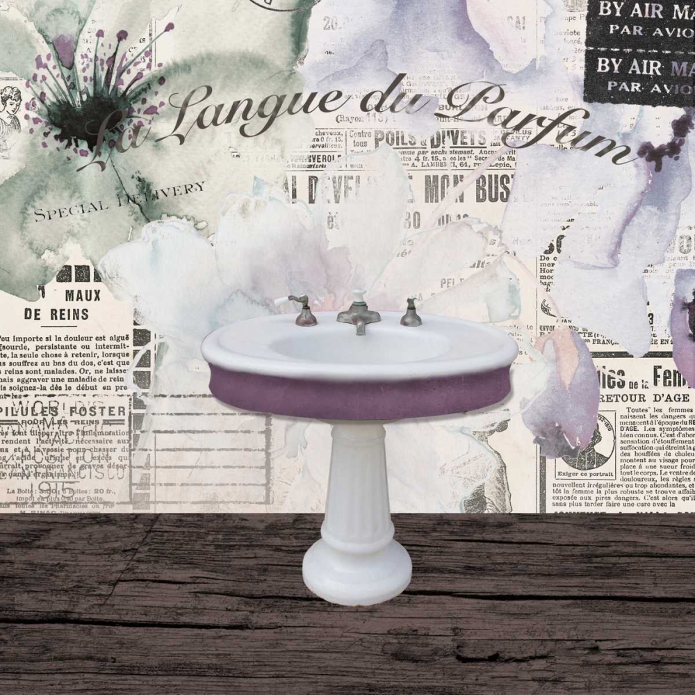 Wall Art Painting id:139711, Name: Watercolor Bath 2, Artist: Brown, Victoria