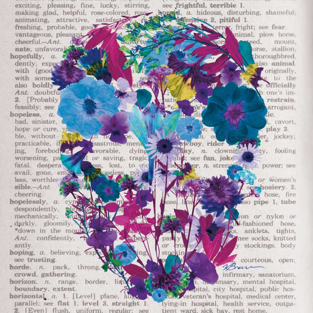 Wall Art Painting id:107087, Name: Skull 1, Artist: Brown,Victoria