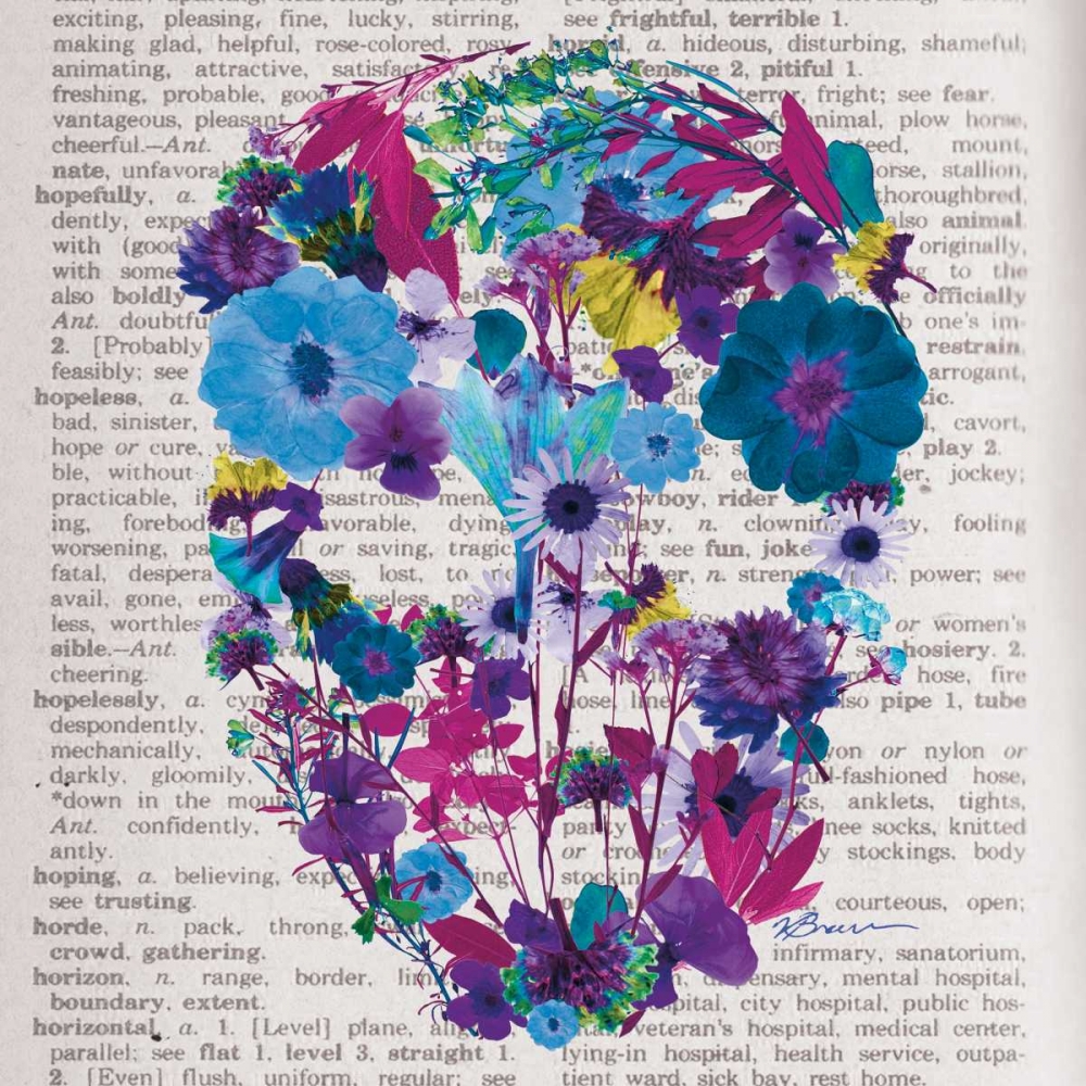 Wall Art Painting id:107087, Name: Skull 1, Artist: Brown, Victoria