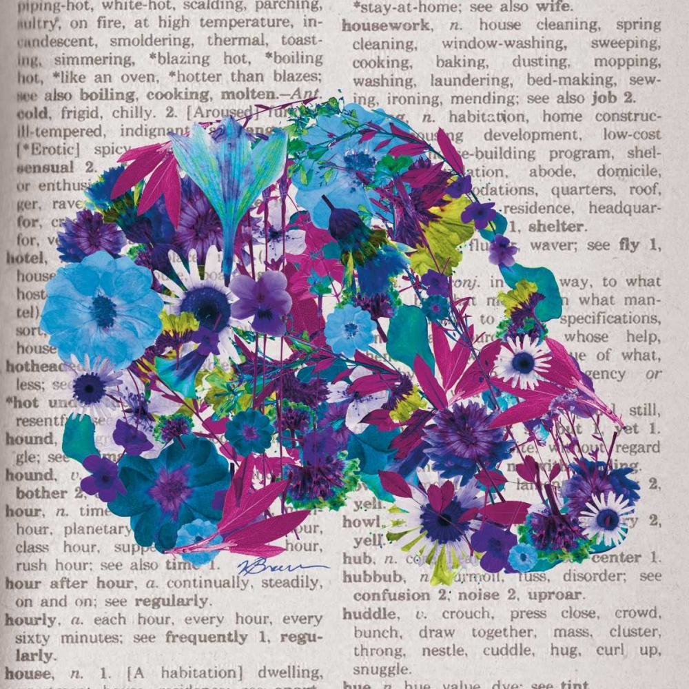 Wall Art Painting id:107088, Name: Skull 2, Artist: Brown, Victoria