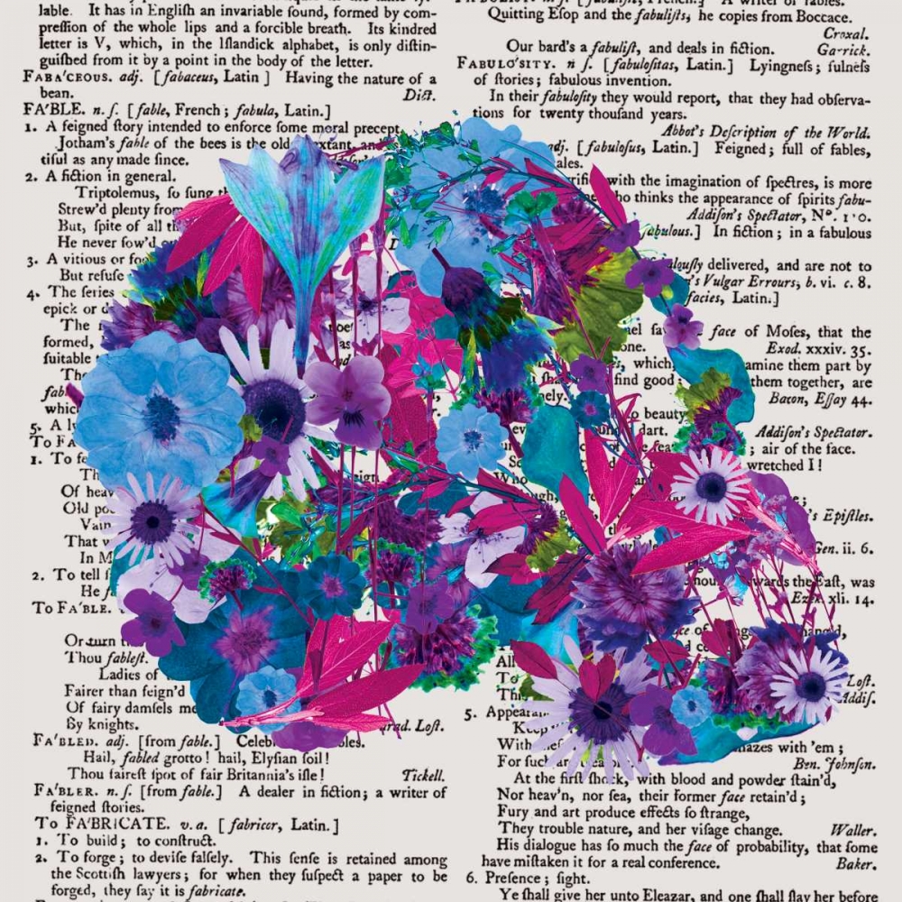 Wall Art Painting id:152979, Name: Skull 1.2, Artist: Brown, Victoria