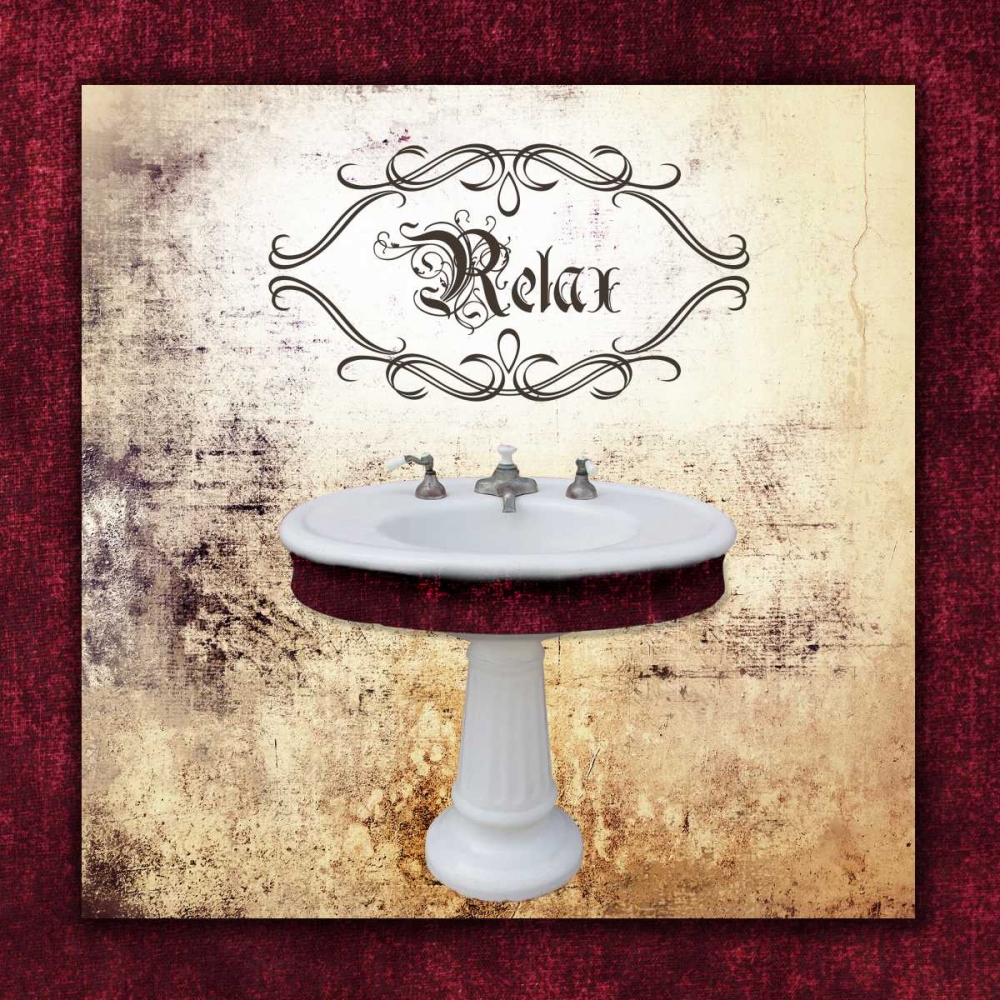 Wall Art Painting id:152992, Name: Relax Sink, Artist: Brown, Victoria