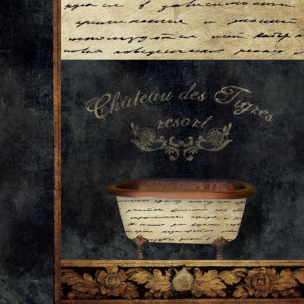 Wall Art Painting id:225050, Name: Bathtub-Notes, Artist: Brown, Victoria