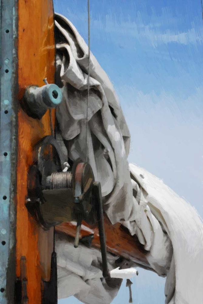 Art Print: Ruffled Sail