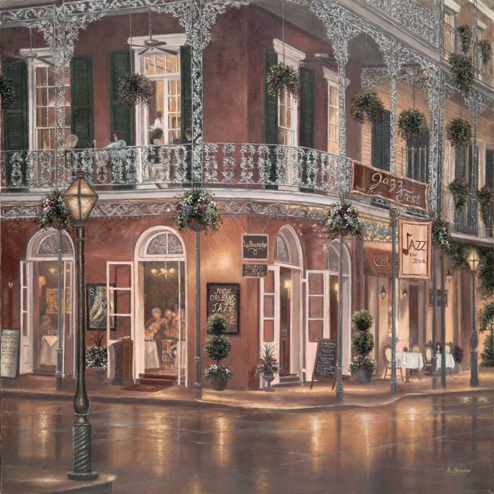 Wall Art Painting id:21156, Name: Jazz du Jour, Artist: Brown, Betsy