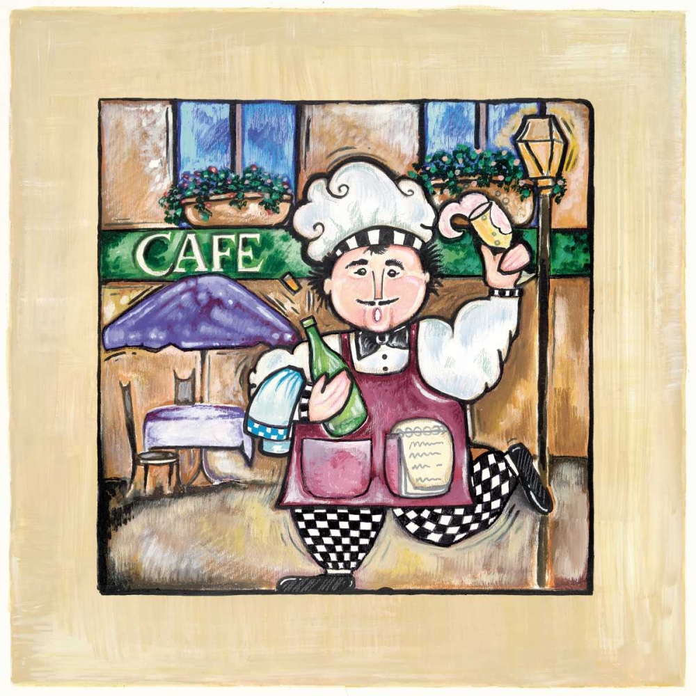 Wall art: Cafe, by Galaxy of Graphics