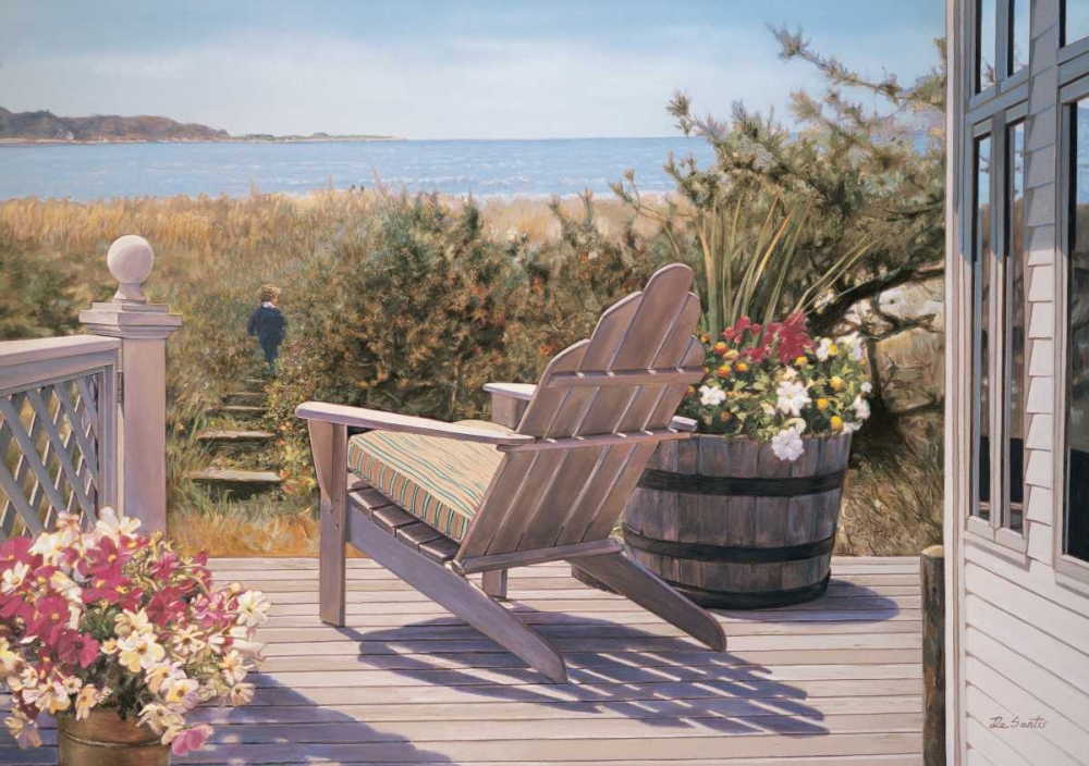 Wall art: Shelter Island II, by DeSantis, Bob