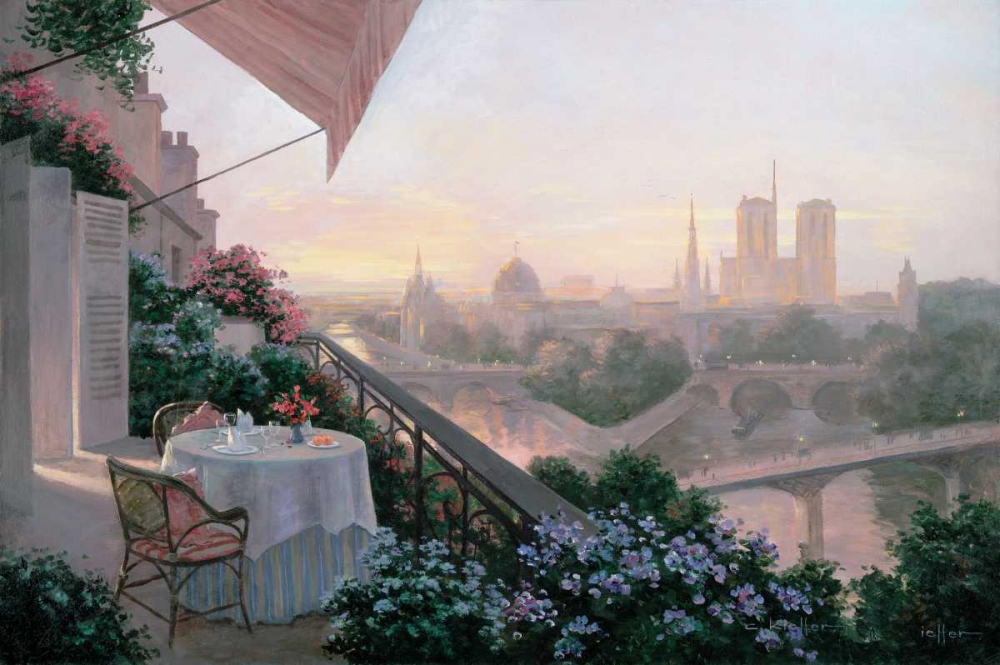 Wall art: Dinner For Two, by Kieffer, Christa