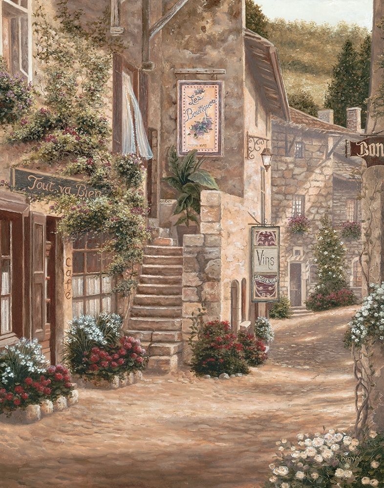 Wall Art Painting id:337194, Name: Tout va Bien, Artist: Brown, Betsy