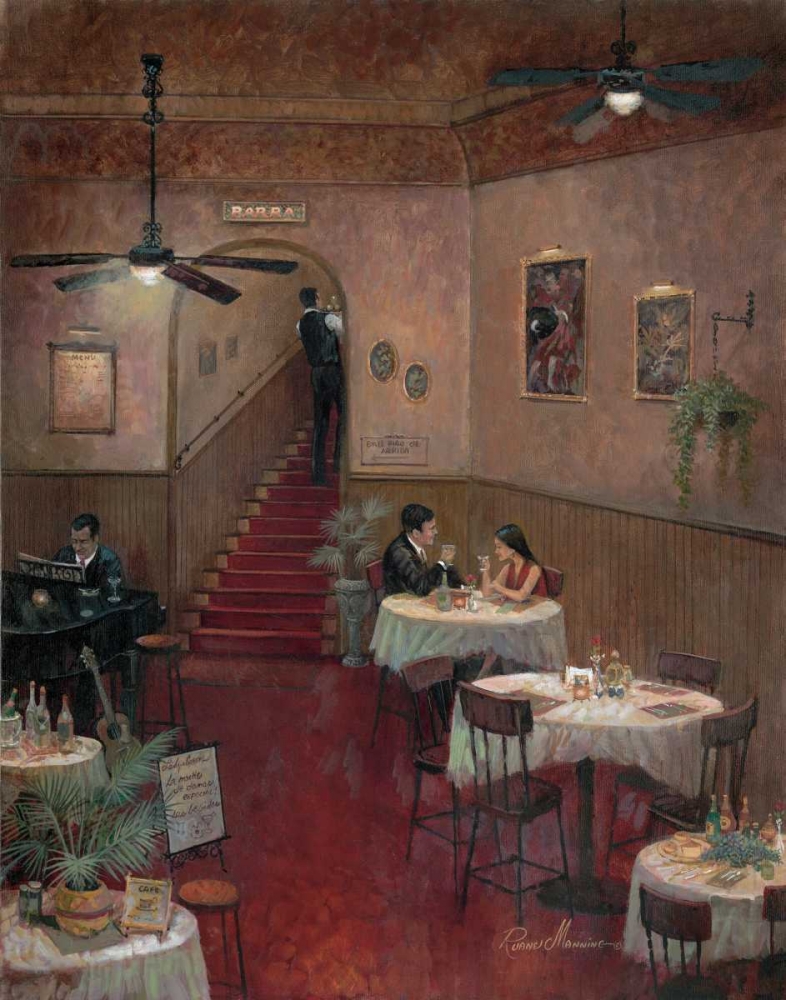 Wall art: Romantic Interlude, by Manning, Ruane