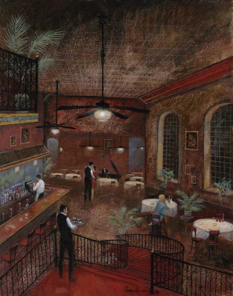 Wall art: Piano Man, by Manning, Ruane