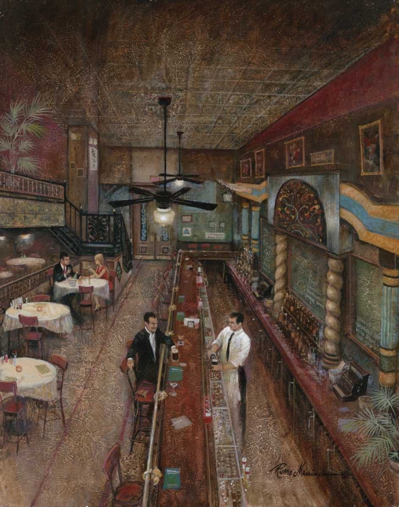 Wall art: Hey Bartender, by Manning, Ruane