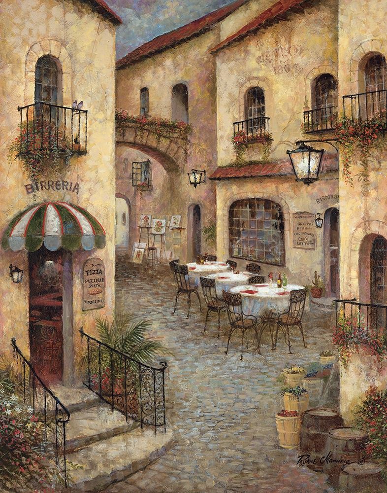 Wall Art Painting id:398668, Name: Buon Appetito I, Artist: Manning, Ruane