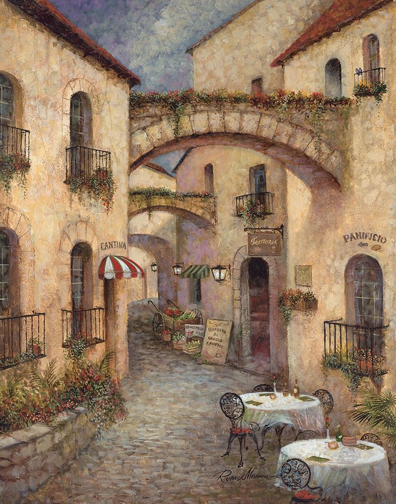 Wall Art Painting id:398669, Name: Buon Appetito II, Artist: Manning, Ruane