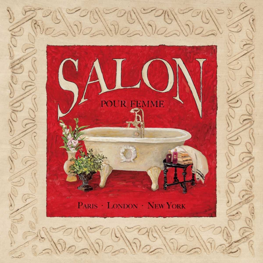 Wall Art Painting id:10012, Name: Salon, Artist: Olson, Charlene