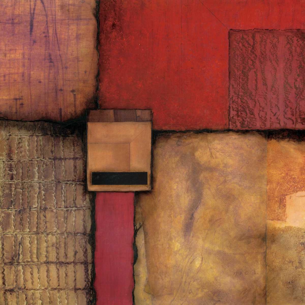 Art Print: Burnt Orange I