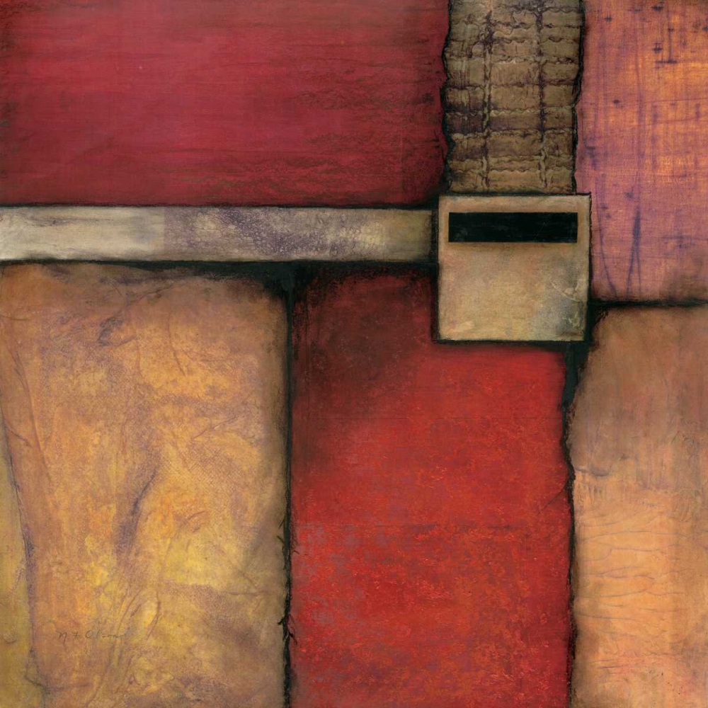 Wall art: Burnt Orange II, by Olson, Norm